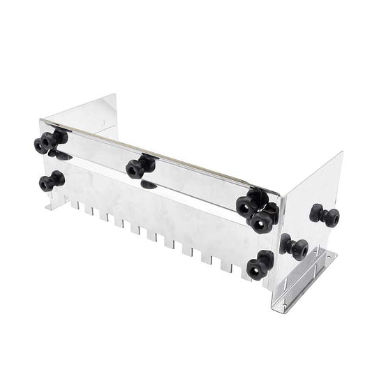 Adjustable notched tile trowel (from 50 cm to 100 cm). Completely dismountable.