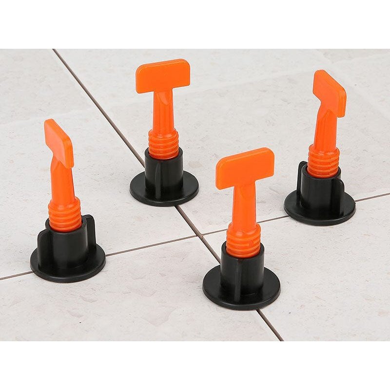 Reusable Tile Levelling System (pack of 50 pcs - 1.5mm + Special Wrench)